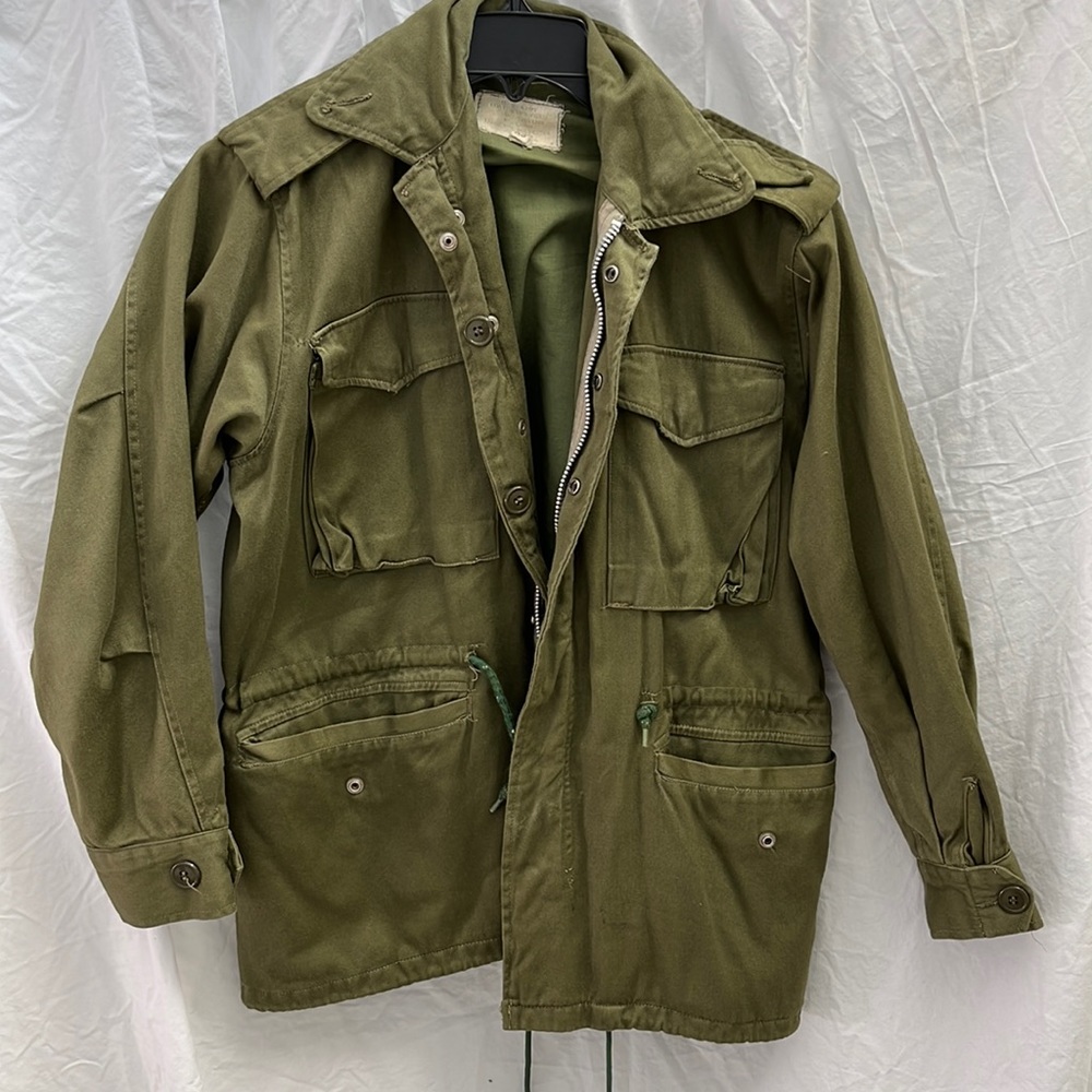 Army green coat from LF